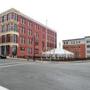 The new sprawling Enterprise Center in downtown Brockton.